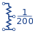 Attenuation: 200 x