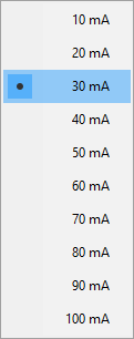 SafeGround current limit menu